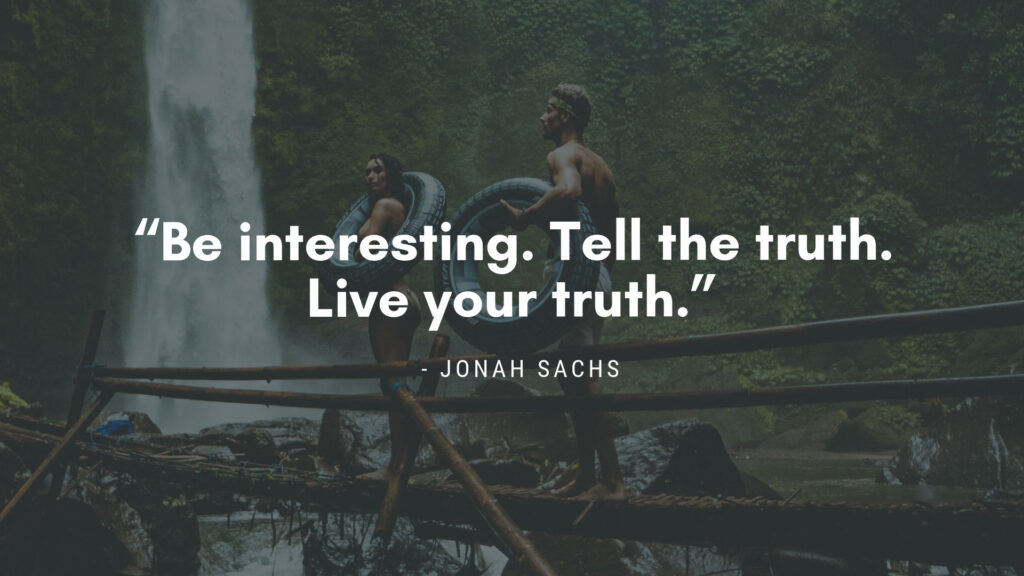 Jonah Sachs Storytelling Quote